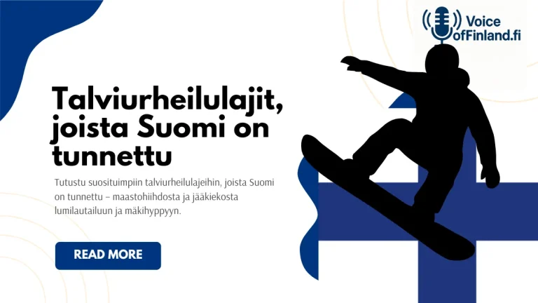 Talviurheilulajit, joista Suomi on tunnettu Talviurheilulajit, joista Suomi on tunnettu