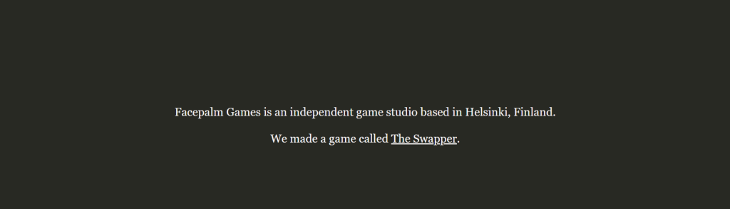 Suomen parhaat indie-pelien kehittäjät - Facepalm-pelit