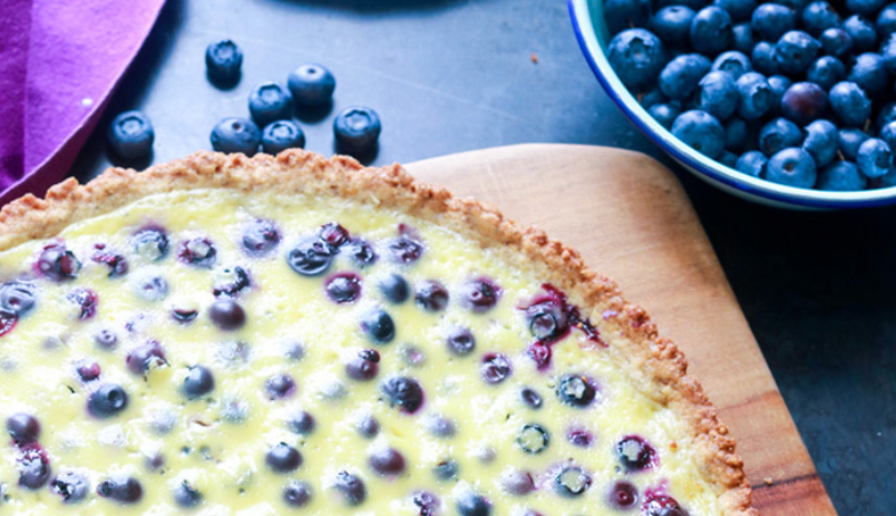 Mustikkapiirakka (Blueberry Pie)