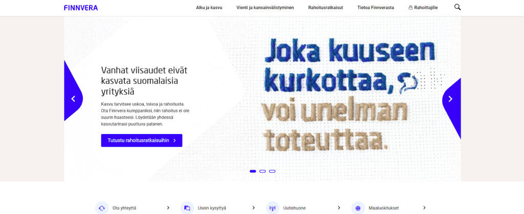 Startup-rahoitusta Suomessa - Finnvera