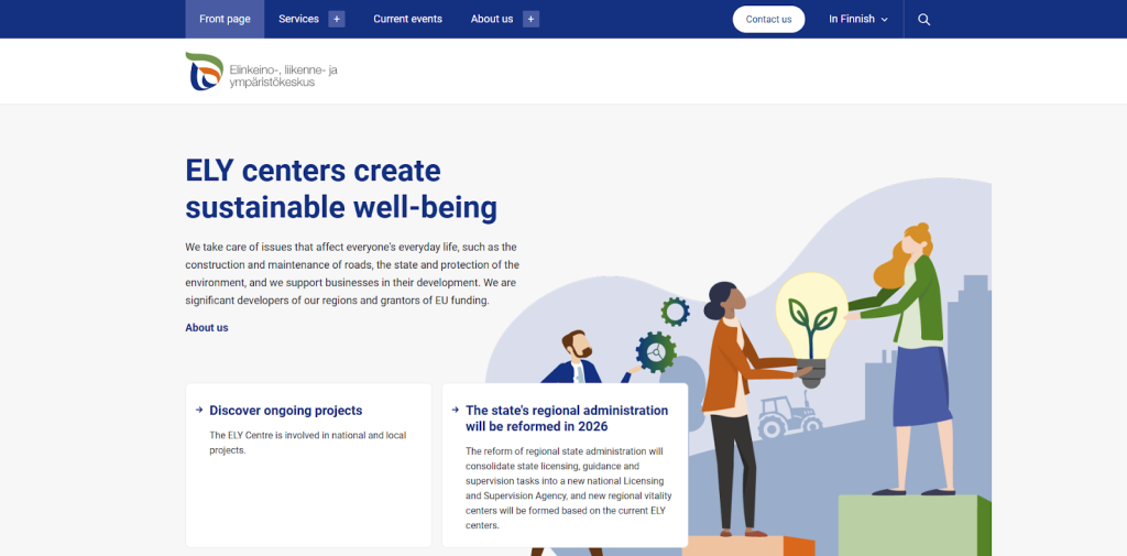 Startup-rahoitusta Suomessa - ELY-keskukset