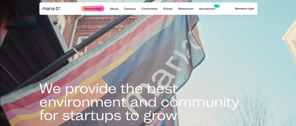 Startup-rahoitusta Suomessa - Maria 01