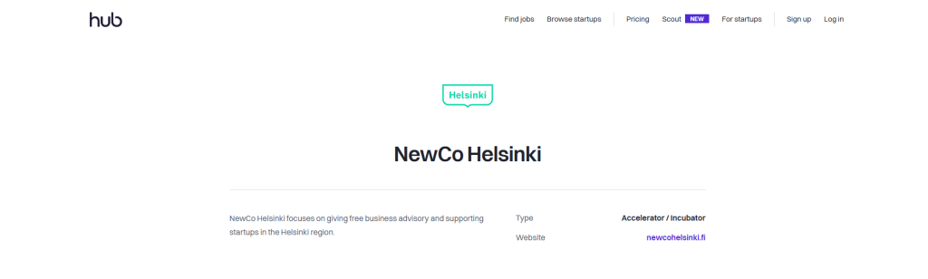 parasta teknologiakeskittymää - NewCo Helsinki