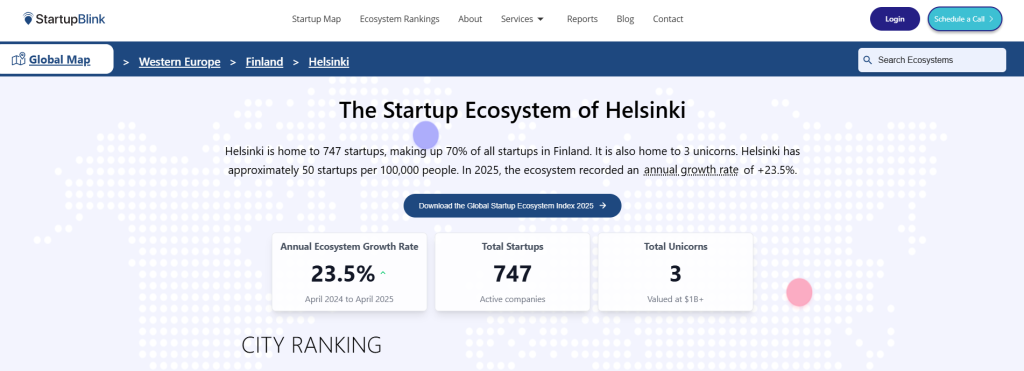 (Business Helsinki) - Helsinki Startup Hub