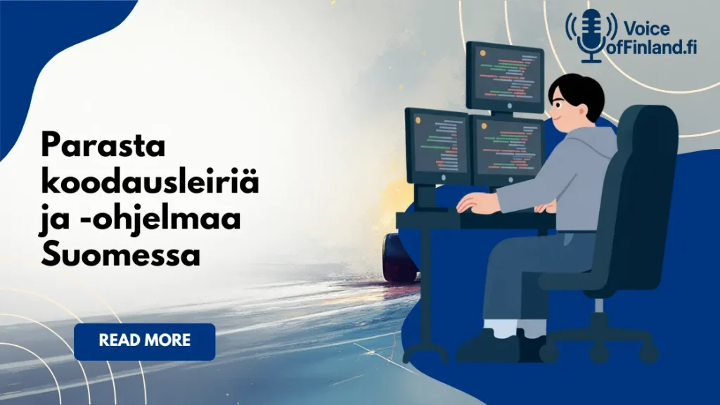 7 parasta koodausleiriä ja -ohjelmaa Suomessa