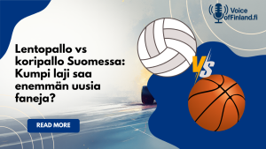 Lentopallo vs koripallo Suomessa