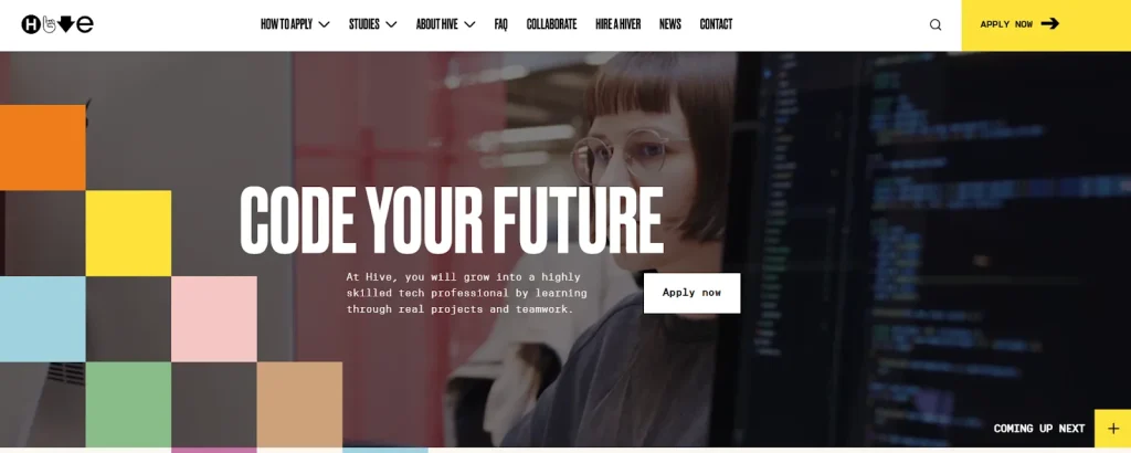 koodausleiriä ja -ohjelmaa - Hive Helsinki 