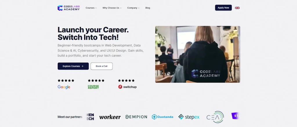 koodausleiriä ja -ohjelmaa - Code Labs Academy
