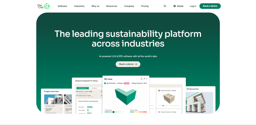 B2B SaaS -startup-yritykset - One Click LCA