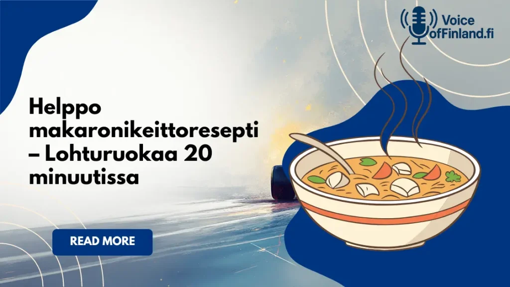 makaronikeitto resepti