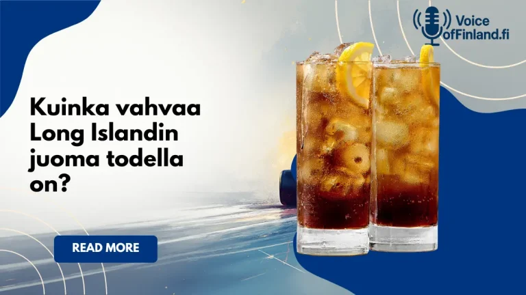 Kuinka vahvaa Long Islandin juoma todella on? Long Islandin juoma