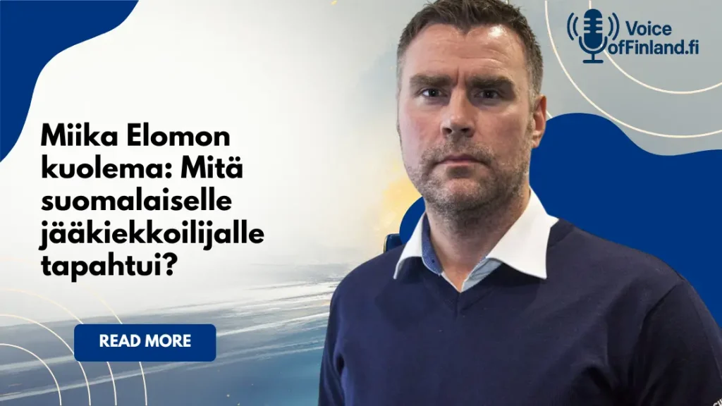 Miika Elomon kuolema: Mitä suomalaiselle jääkiekkoilijalle tapahtui? Miika-Elomon-kuolema