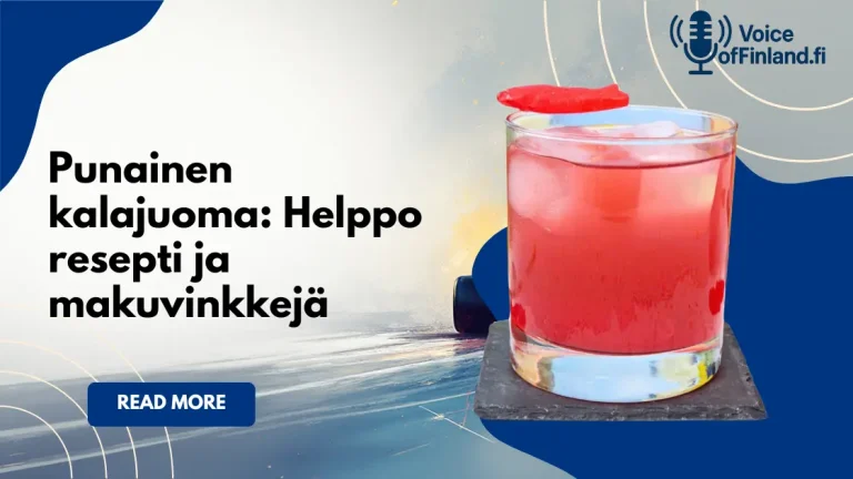 Puna Kala Juoma: Helppo resepti ja maku vinkkejä Puna Kala Juoma