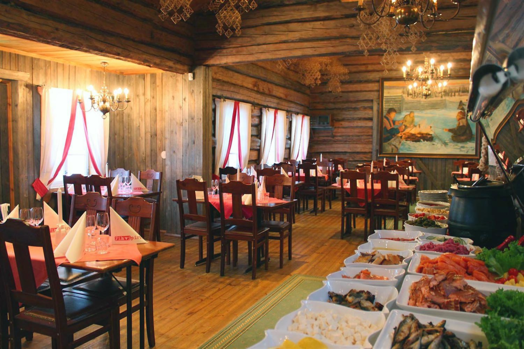 Ravintola Laivakoiran sijainti ja tunnelma