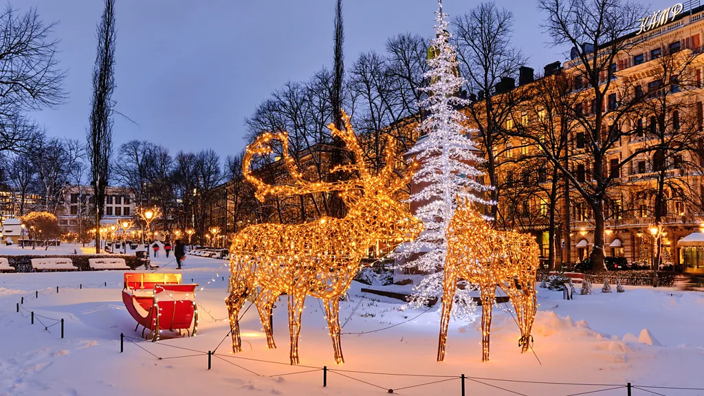 joulua vietetään Suomessa