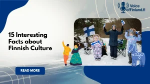 Finnish culture with traditional sauna, nature, and local traditions